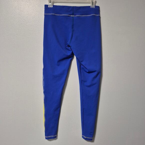 Sofibella Confidence Collection Womens Medium Legging Blue Yellow Small - Medium - Picture 2 of 13